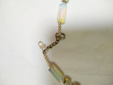 Water color beaded necklace moti with earrings 4i-102